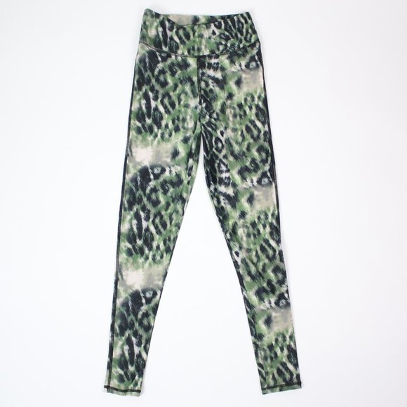 PrettyLittleThing Womens Size US 2 Leopard Print Fitted Leggings - Picture 2 of 5